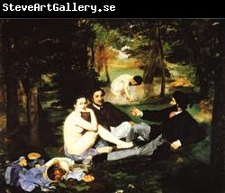 Edouard Manet dejeuner sur l'herbe(the Picnic